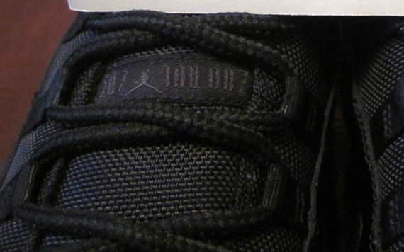 Air Jordan Xi Blackout New Images 6