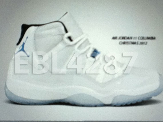 Air Jordan XI ‘Columbia’ 2012 Retro