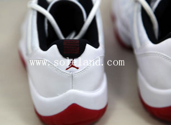 Air Jordan XI Low – White – Red | New Photos