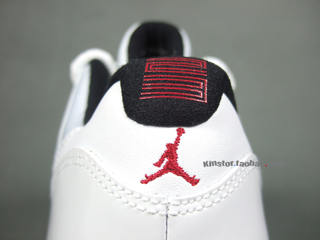 Air Jordan Xi Low White Varsity Red Black 1