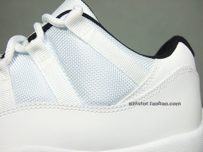 Air Jordan Xi Low White Varsity Red Black 8