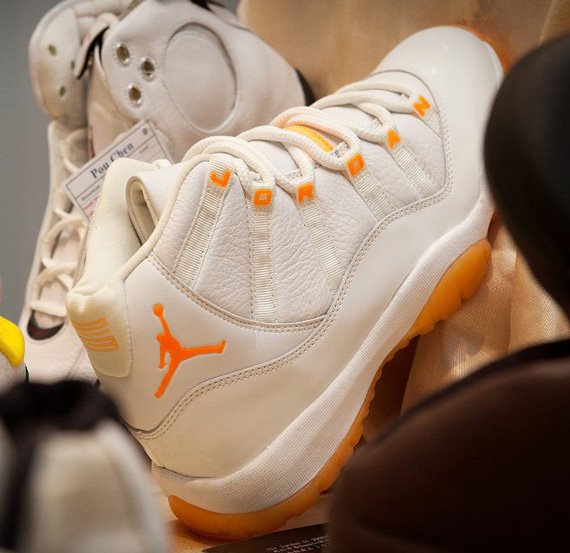 Air Jordan Xi White Citrus Sample