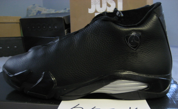 Air Jordan Xiv Black Seamless Sample 13