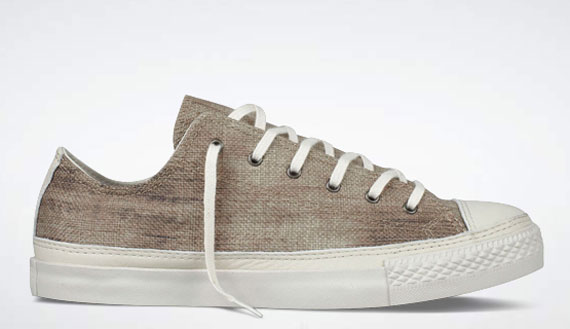 Converse All Star Low Linen Tan White 1