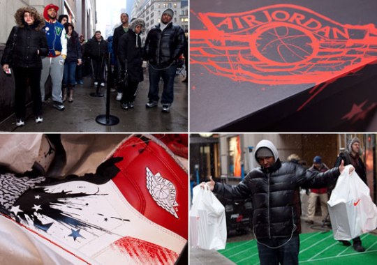 Dave White x Air Jordan 1 – NikeTown NYC Release Recap