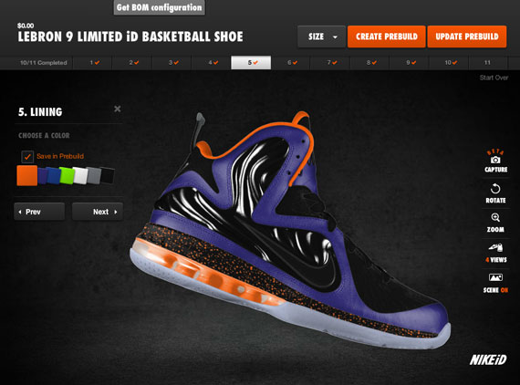 Jason Petrie Previews Nike Lebron 9 Id Options 7