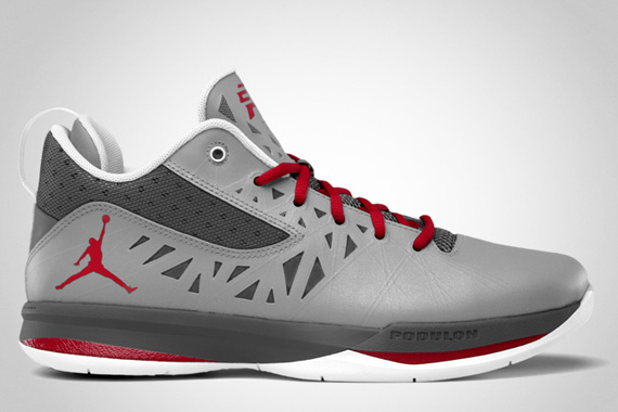 Jordan Cp3.v Stealth Varsity Red Light Graphite White 2