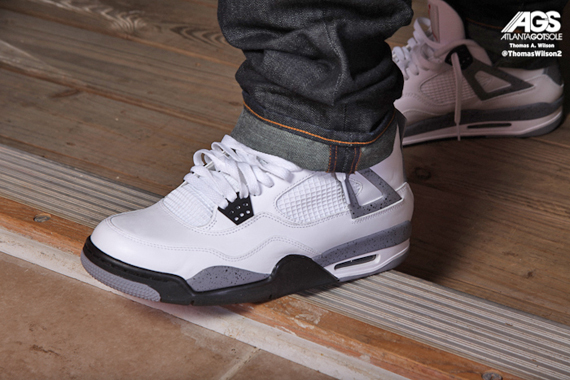 Jordan Iv White Cement Ags 4