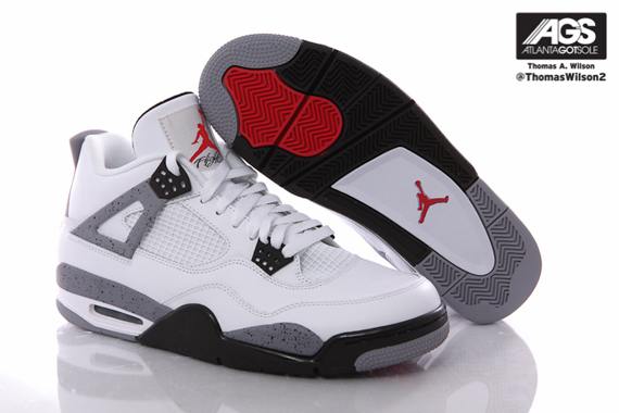 Jordan Iv White Cement Ags 8