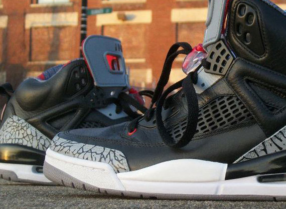 Jordan Spizike Black Cement Customs By Sab One 1