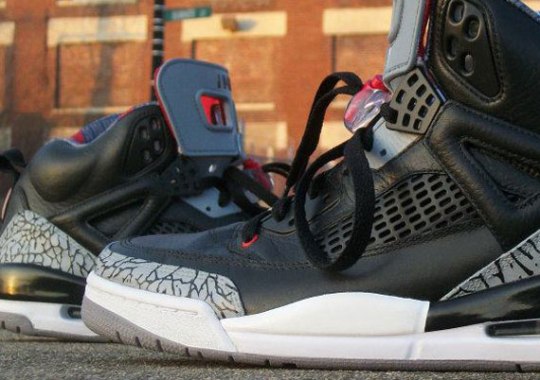 Jordan Spiz’ike ‘Black Cement’ Customs by Sab-One