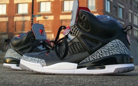 Jordan Spizike Black Cement Customs By Sab One 3