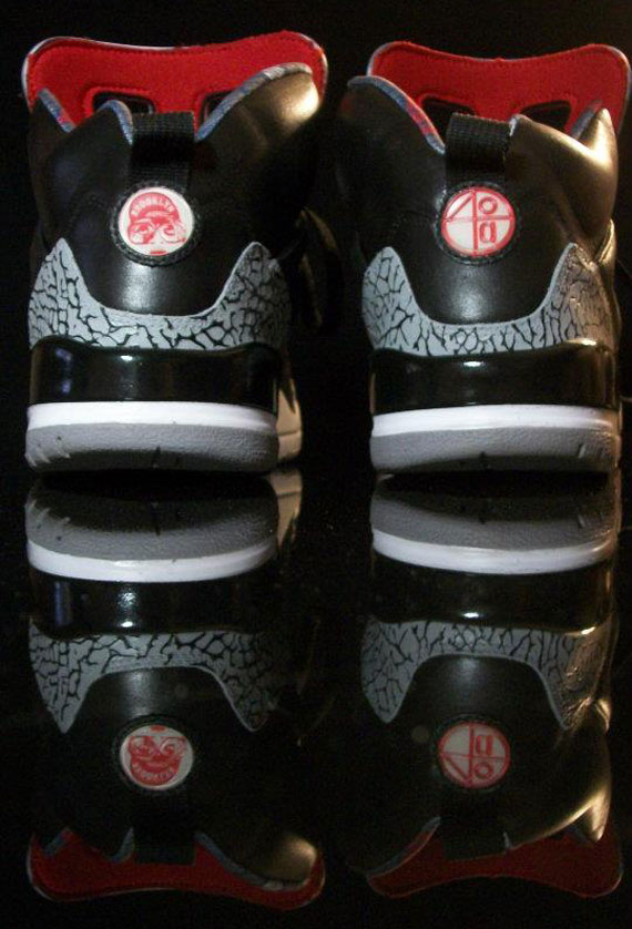 Jordan Spizike Black Cement Customs By Sab One 7