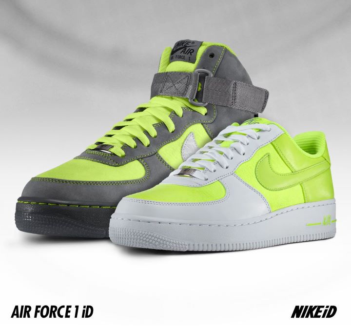 Nike Air Force 1 Id Tennis Ball Options March 2012 2