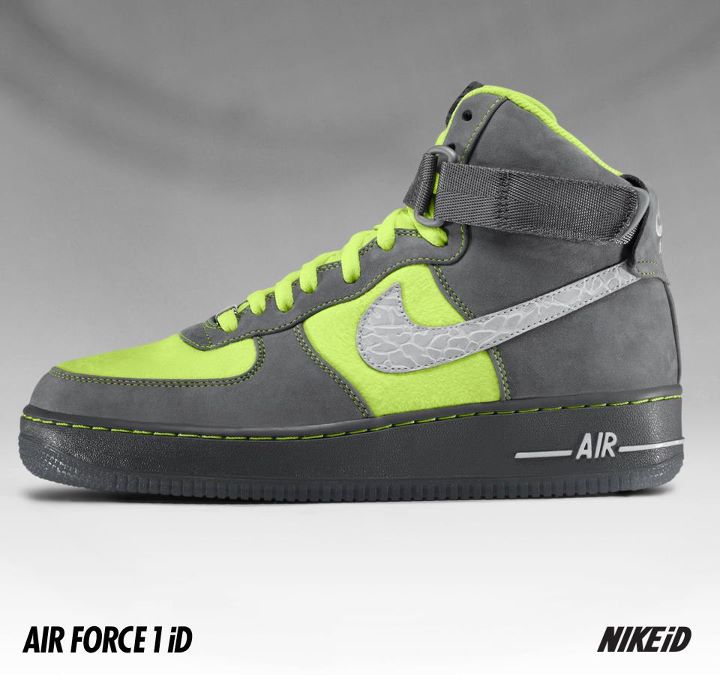 Nike Air Force 1 Id Tennis Ball Options March 2012 9