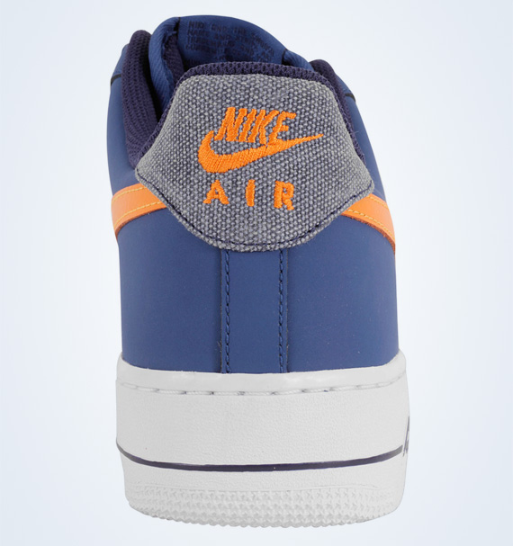 Nike Air Force 1 Low Storm Blue White Vivid Orange 31