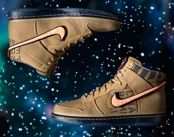 Nike Dunk High All Star 2012 Brown 4