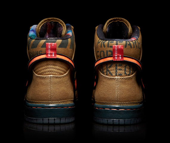 Nike Dunk High All Star 2012 Brown 8