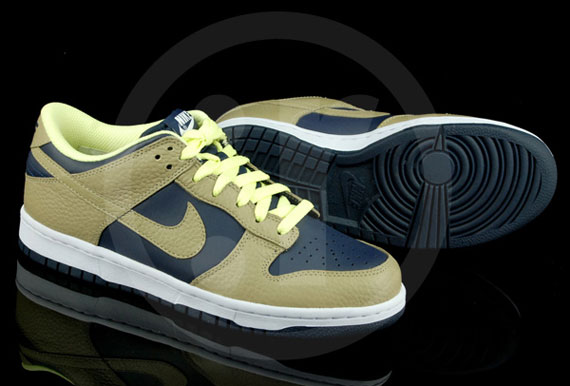 Nike Dunk Low Obsidian Khaki White Lime 3