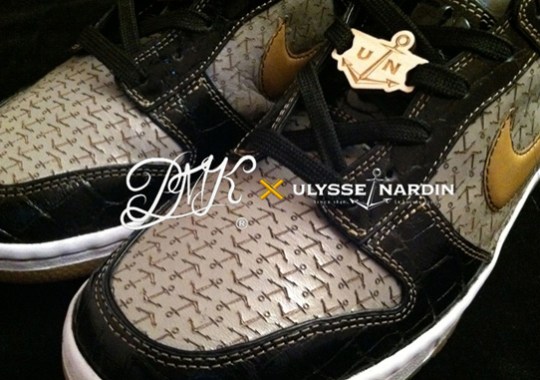 Nike Dunk Low ‘Ulysse Nardin’ Customs By Pimp My Kicks