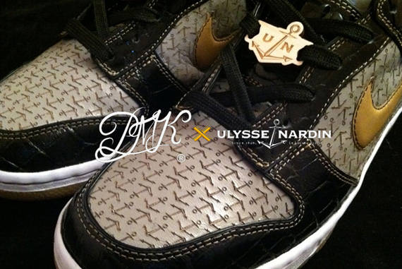 Nike Dunk Low ‘Ulysse Nardin’ Customs By Pimp My Kicks