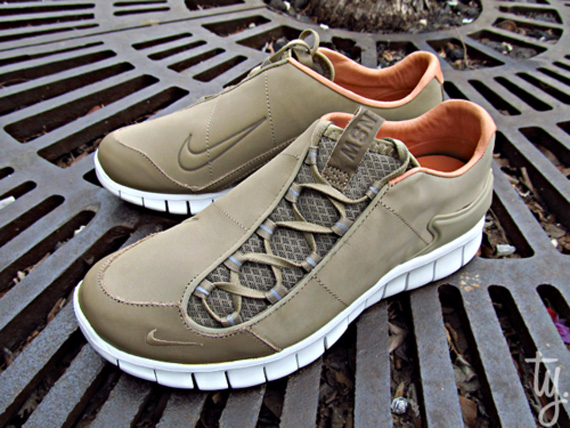 Nike Footscape Free Prm Khaki Orange 1