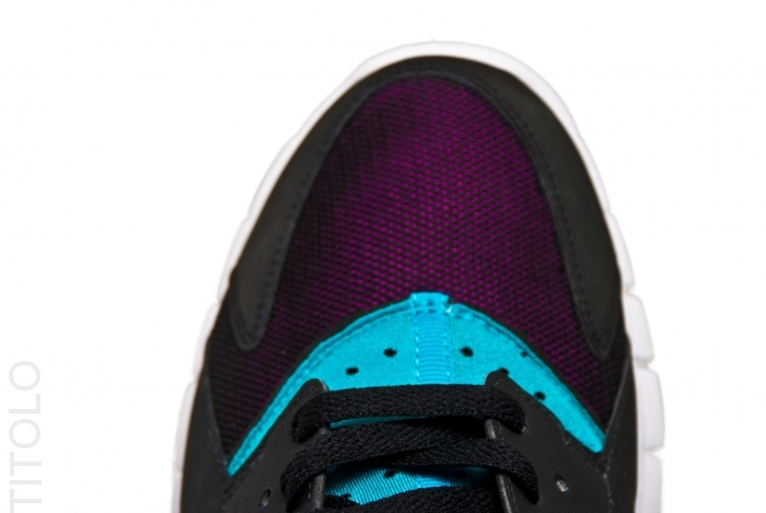 Nike Huarache Free 2012 Black Tropique Magenta 3