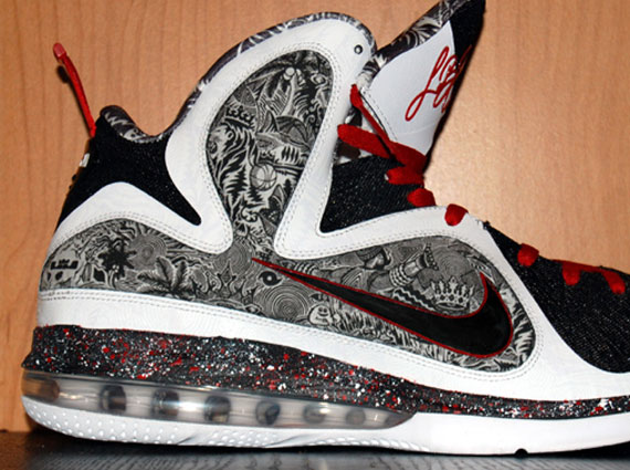 Nike LeBron 9 'Freegums Inside-Out' Customs By Gourmet Kickz