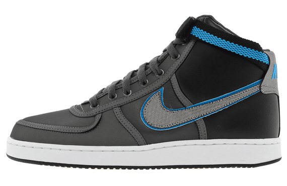 Nike Vandal Hi Grey Black Blue White Canvas 6