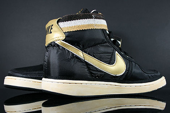 Nike Vandal High Supreme Vintage Black Metallic Gold White 5