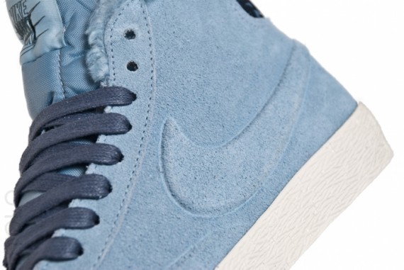 Nike WMNS Blazer Mid Premium - Blue Grey Sherling