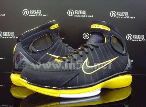 Nike Zoom Huarache 2k4 Black Maize In52 10