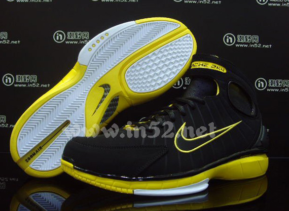 Nike Zoom Huarache 2k4 Black Maize In52 6