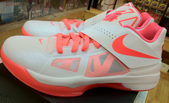 Nike Zoom Kd Iv Id White Hot Punch 1