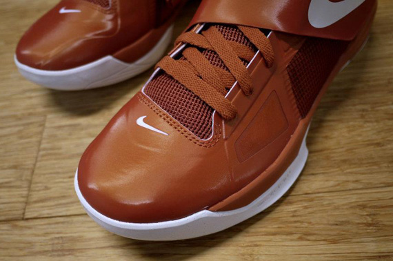 Nike Zoom Kd Iv Texas Longhorns Pe Detailed Images 4