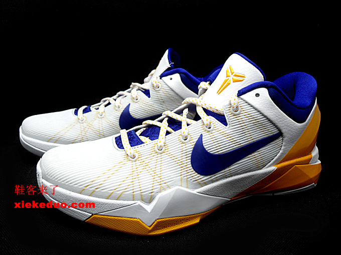 Nike Zoom Kobe Vii White Concord Del Sol 2