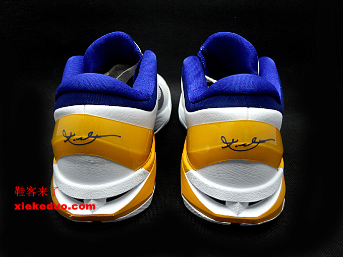 Nike Zoom Kobe Vii White Concord Del Sol 4