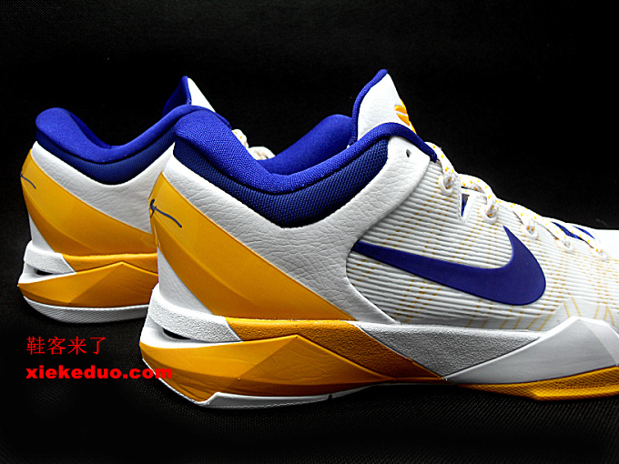 Nike Zoom Kobe Vii White Concord Del Sol 5