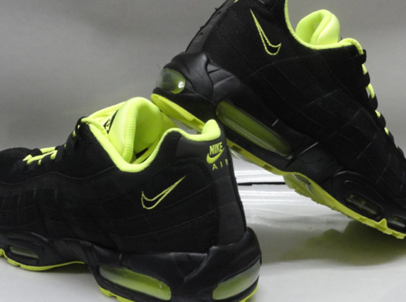 Nike Air Max 95 - Black - Volt - White | Available