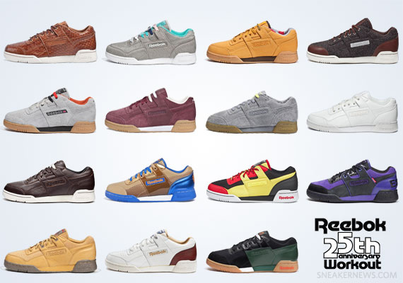 Reebok 25th Anniversary Workout Collection - Release Reminder