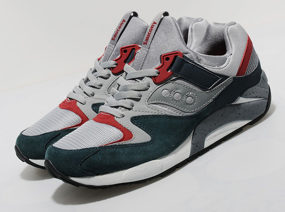 Saucony Grid Navy Red Grey 1