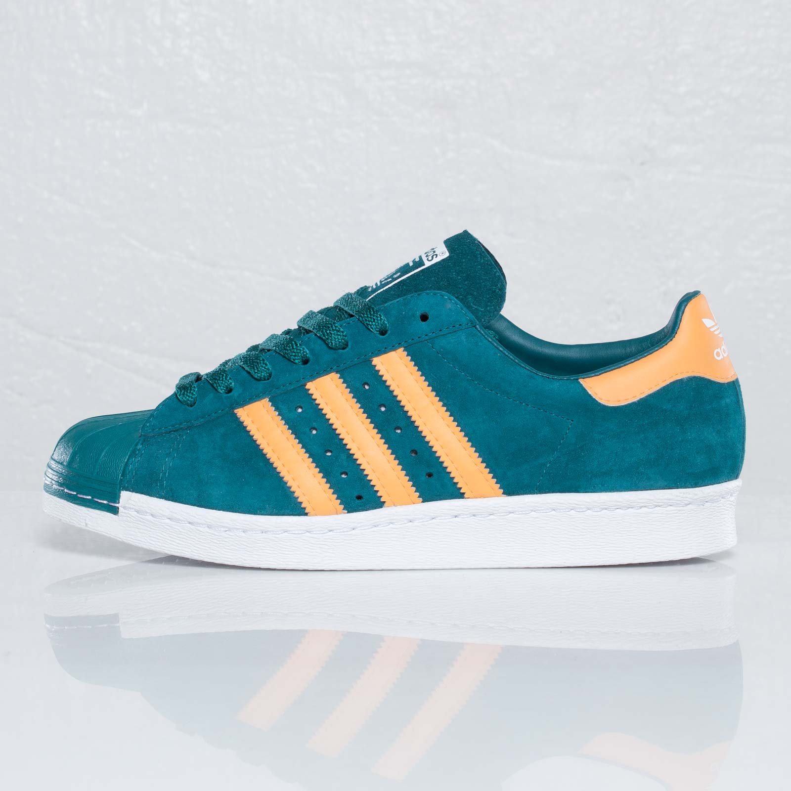 Adidas Originals Superstar 80s Big Sur Half Orange 1