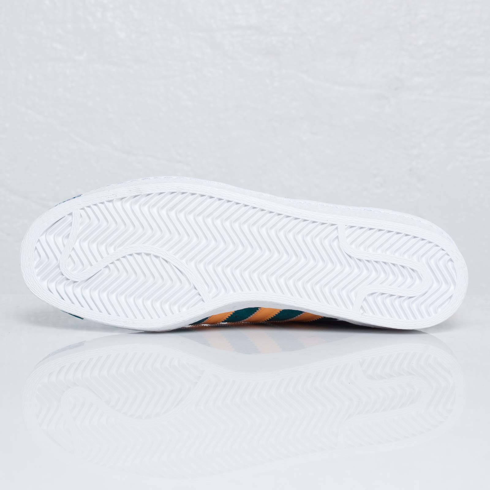 Adidas Originals Superstar 80s Big Sur Half Orange 5