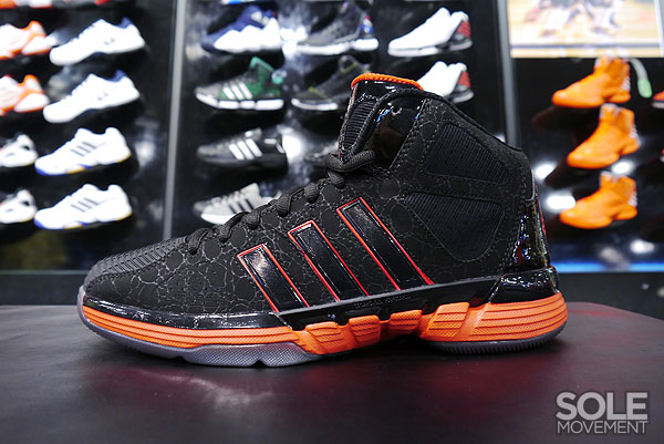 Adidas Pro Model 0 Lux Black Scarlet 2