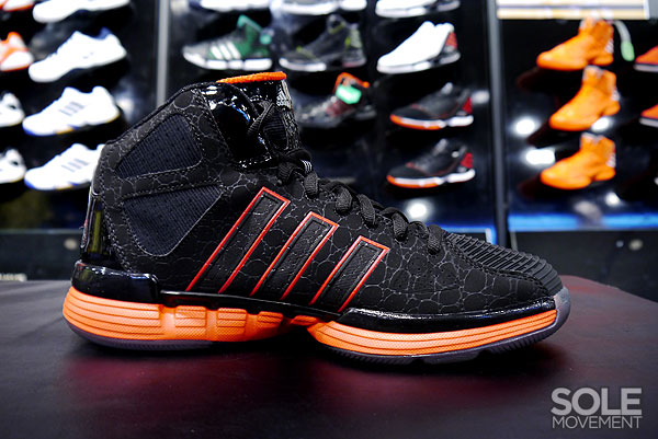 Adidas Pro Model 0 Lux Black Scarlet 4