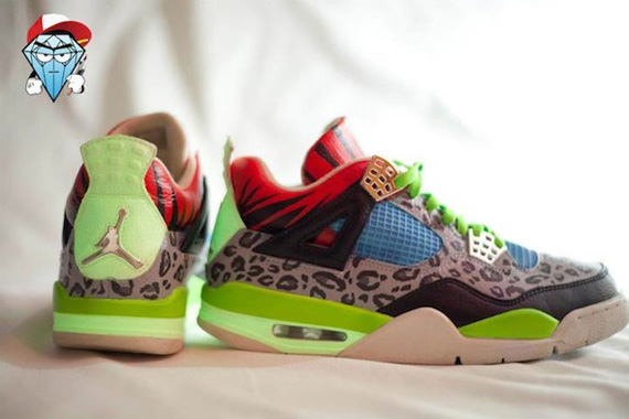 Aior Jordan Iv High Life Customs 4