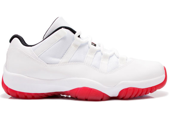 Air Jordan 11 Low White Varsity Red New Images 2