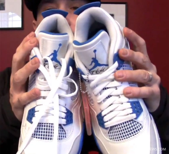 Air Jordan Iv Military Video Review 9