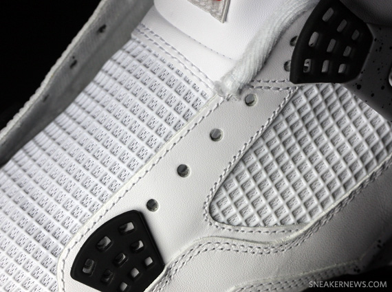 Air Jordan Iv White Cement 2012 Lettering 7