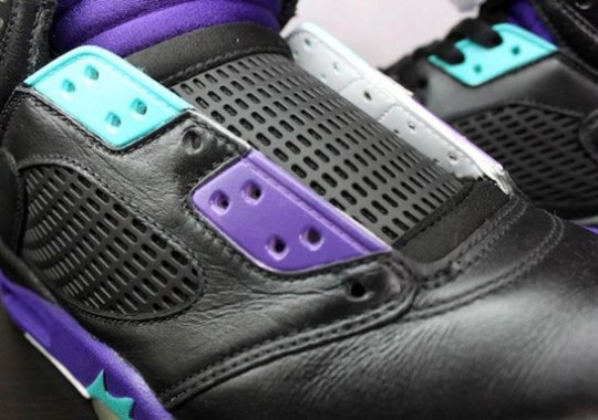 Air Jordan V ‘Grape to Aqua’ Customs by Rudnes